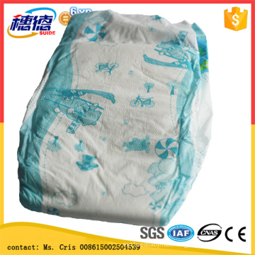 Breathable Soft Frontal Tape Disposable Baby Diaper